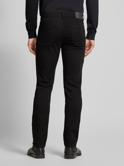 Christian Berg Men regular fit jeans met merkdetail Zwart - 5