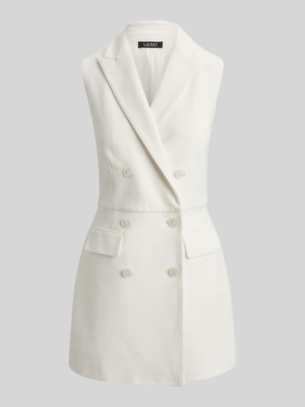 Lauren Ralph Lauren Nauwsluitende jumpsuit van katoenmix Wit - 2