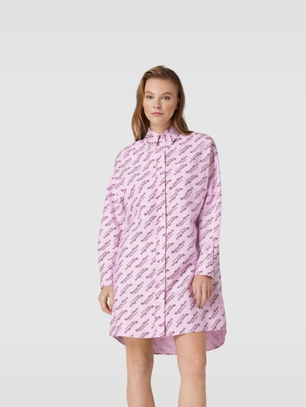 Kenzo Mini-jurk met knoopsluiting Roze - 4