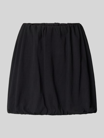 VERO MODA Ausgestellter Mini-Rock aus Baumwoll-Mix Modell 'TASS' Black 2