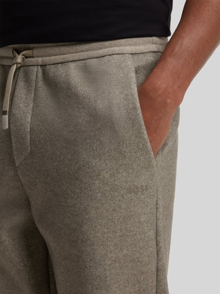 BOSS Green Regular Fit Sweathose mit Logo-Prägung Mittelbraun 3