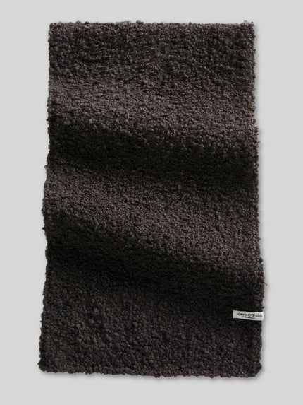 Marc O'Polo Schal mit Bouclé-Struktur Dunkelbraun 3
