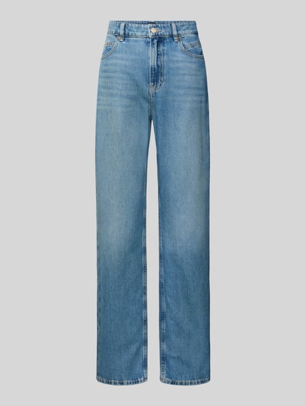 Regular fit Straight Jeans van puur katoen Model 'ADA' Shop The Look MANNEQUINE
