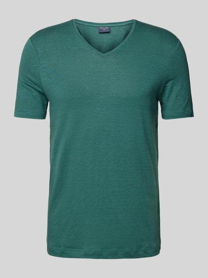 OLYMP Level 5 Regular Fit T-Shirt aus reiner Baumwolle Bottle 2