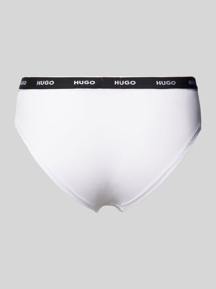 HUGO Slip met elastische band met label in een set van 3 stuks Rood - 3