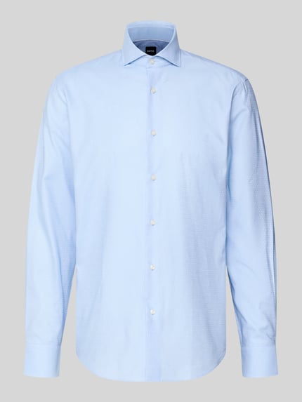 BOSS Regular Fit Businesshemd aus reiner Baumwolle Modell 'JOE' Bleu 2