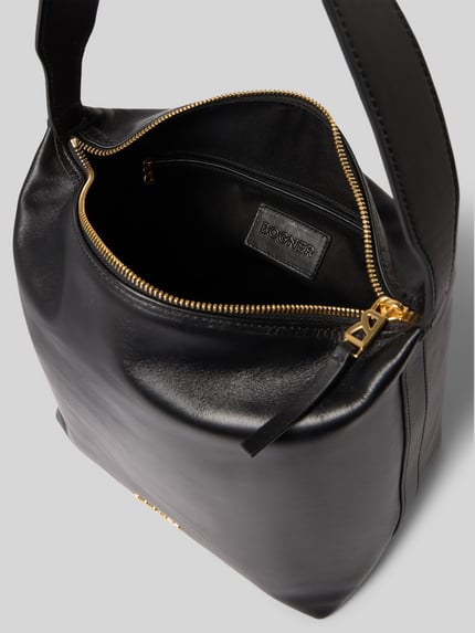 BOGNER Handtas met labelapplicatie Zwart - 5