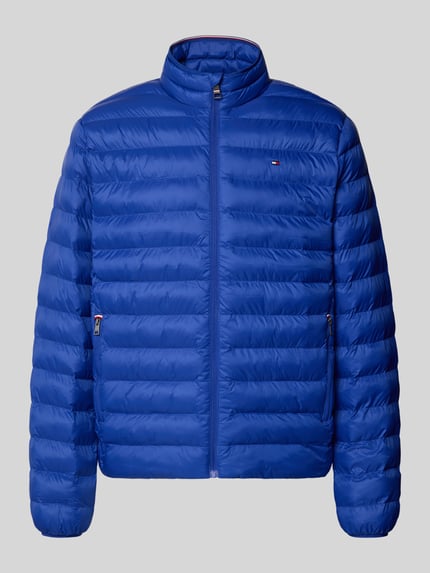 Tommy Hilfiger Regular Fit Steppjacke mit Stehkragen Royal 2