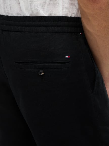 Tommy Hilfiger Regular fit chinobermuda model 'DOVER' Zwart - 3