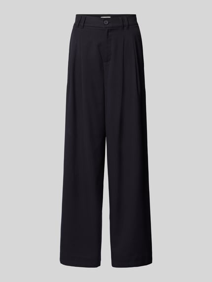 Weite Hose mit Viskose-Anteil Modell 'LIV' Shop The Look MANNEQUINE