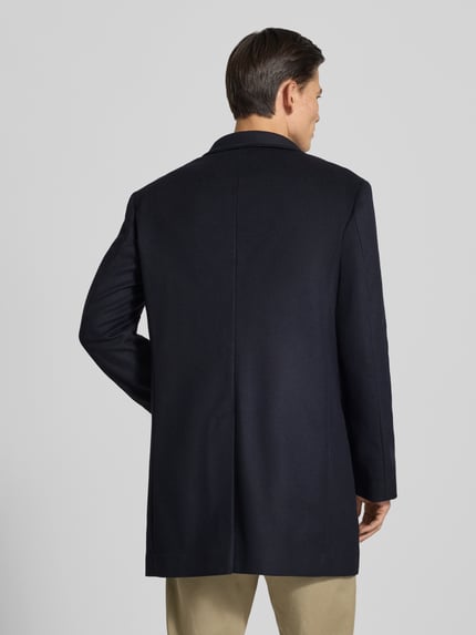 JOOP! COLLECTION Regular Fit Mantel aus Woll-Mix Modell 'MARAN' Marine 5
