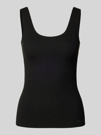 MAGIC Bodyfashion Top termiczny z dekoltem w łódkę Model 'Magic' Czarny 2