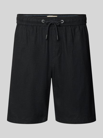 Shorts aus Leinen-Viskose-Mix Modell 'MALVIN' Shop The Look MANNEQUINE