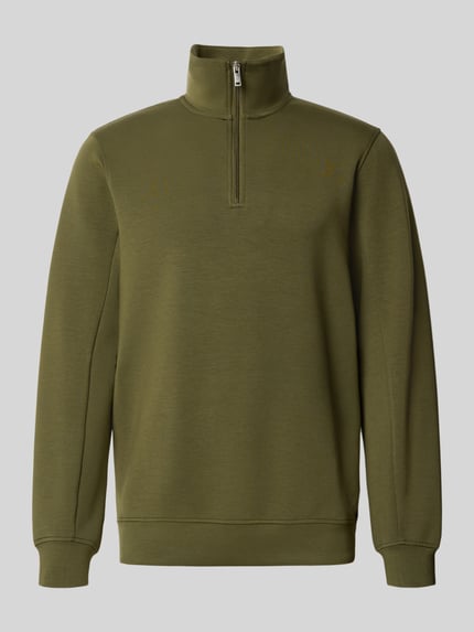Matinique Sweatshirt mit Stehkragen Modell 'kade' Gruen 2