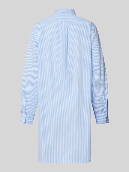 Lauren Ralph Lauren Nachthemd met borstzak Blauw - 3