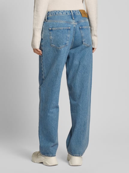 Calvin Klein Jeans Jeansy o luźnym kroju z 5 kieszeniami Jeansowy niebieski 5