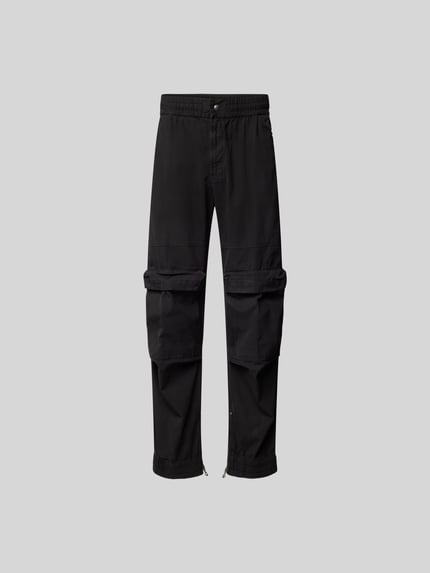 Cargohose mit elastischem Bund Shop The Look MANNEQUINE