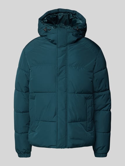 JACK & JONES Steppjacke mit Kapuze Modell 'BRADLEY' Petrol 2