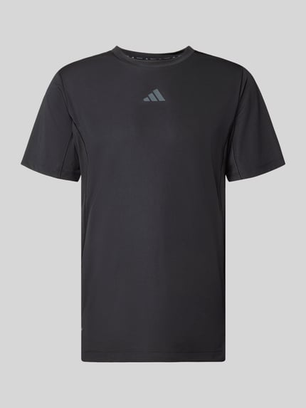 Regular Fit Sport T-Shirt mit Label Print Shop The Look MANNEQUINE
