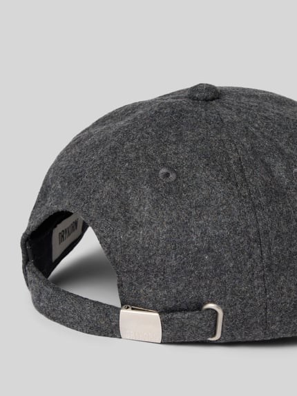 DRYKORN Baseballpet van wolmix met stitching, model 'JESPER' Donkergrijs gemêleerd - 3