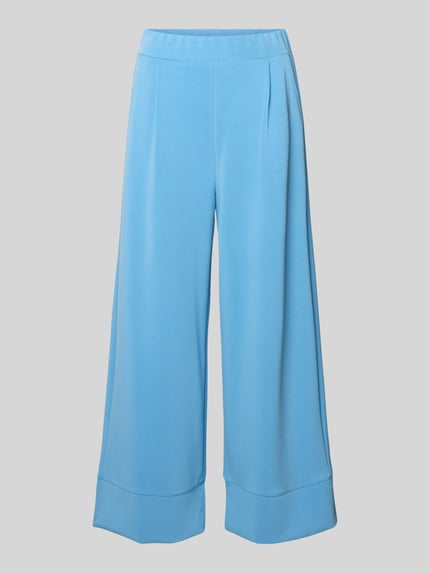 Produktfoto, Wide Leg Sweatpants mit Eingrifftaschen von Rich & Royal in Hellblau, Modal-Mix mit Stretch-Anteil, elastischer Bund, Damen