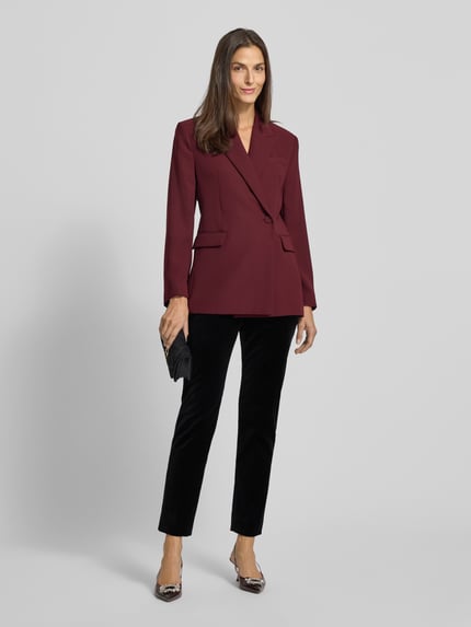 Lauren Ralph Lauren Cropped Hose mit Eingrifftaschen Modell 'LAKYTHIA' BLACK 1