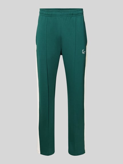 Straight Fit Sweatpants mit Logo-Stitching Shop The Look MANNEQUINE