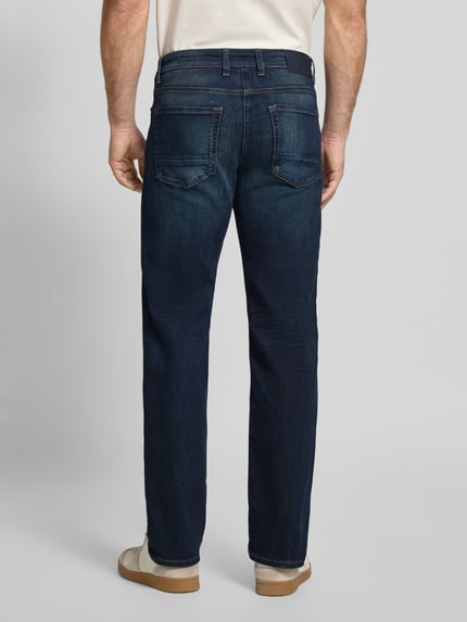 MAC Loose Fit Jeans mit 5-Pocket-Design Dunkelblau 5