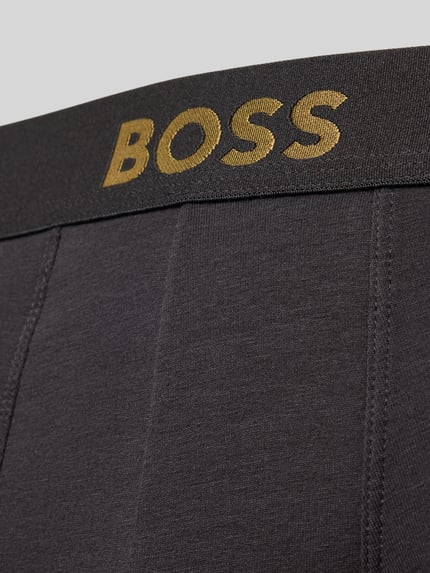 BOSS Pants mit elastischem Bund im 3er-Pack Marine 2