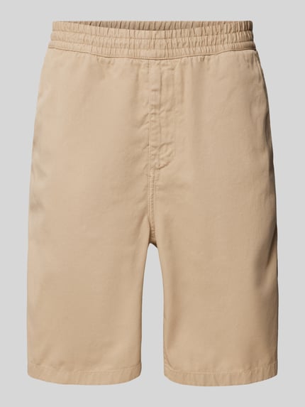 Carhartt Work In Progress Shorts mit elastischem Bund Modell 'FLINT' Beige 2