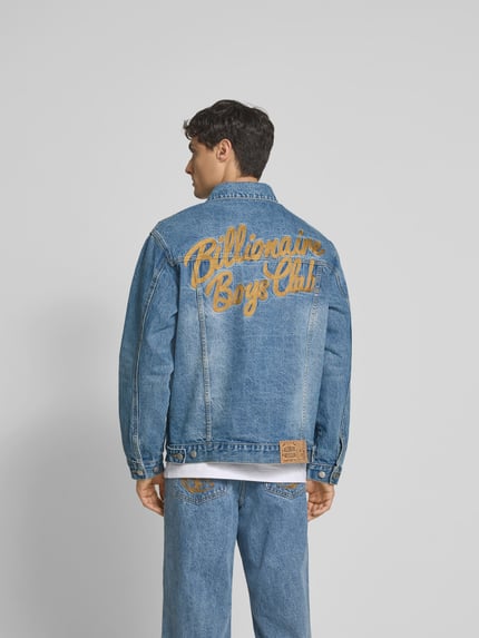 Billionaire Boys Club Jeansjacke aus reiner Baumwolle Blau 5