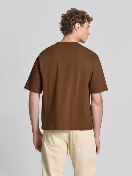 Polo Ralph Lauren Relaxed Fit T-Shirt aus reiner Baumwolle Mittelbraun 5
