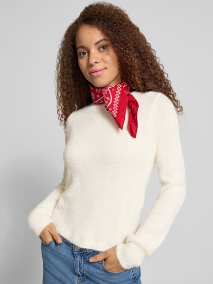 ONLY Pullover mit weicher Struktur-Strickoptik Offwhite 3
