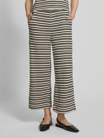 Jake*s Collection Strickhose mit elastischem Bund und Eingrifftaschen Black 4
