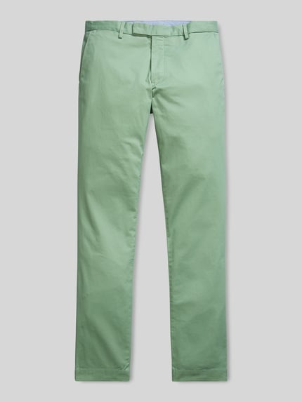 Polo Ralph Lauren Chinosy o kroju slim fit z mieszanki bawełny Miętowy 2