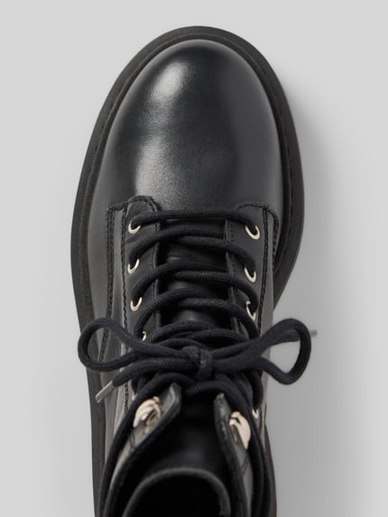 Steve Madden Schnürstiefel mit Logo-Applikation Modell 'Gusto' Black 3