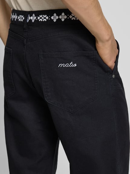 REVIEW X MATW Stoffhose mit Motiv-Stitching - Review x MATW Black 3
