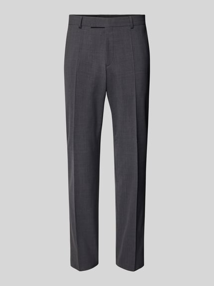 Slim Fit Anzughose aus Schurwoll-Mix Modell 'H-GIO-MM-C-NF' Shop The Look MANNEQUINE