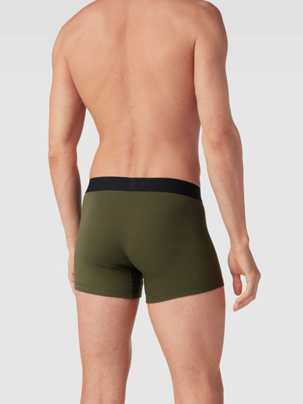 Levi's® Trunks mit Label-Detail Modell 'SOLID BASIC' Oliv 4