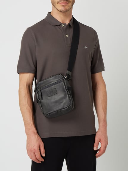 camel active Umhängetasche in Leder-Optik Black 1