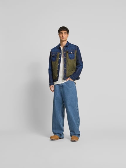 Dsquared2 Regular fit jeansjack met borstzakken Marineblauw - 1