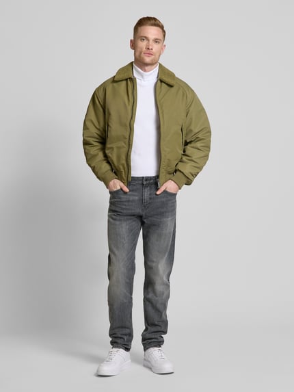 BOSS Orange Slim fit jeans met 5-pocketmodel, model 'Maine' Jeansblauw - 1