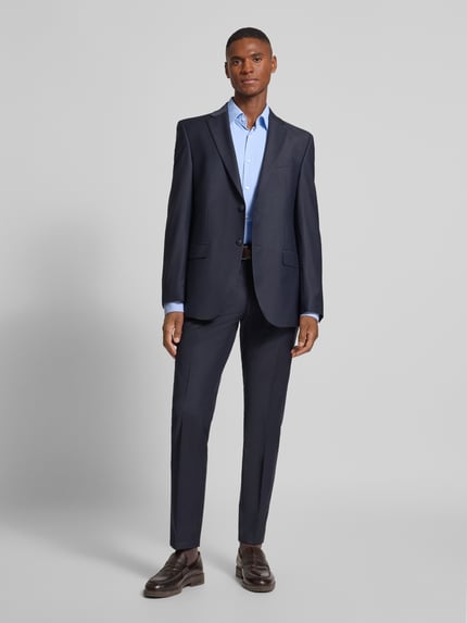 BOSS Slim Fit Businesshemd aus atmungsaktivem Material Modell 'KENT' Bleu 1