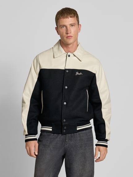 BALR. Bomberjacke mit Label-Stitching Black 4