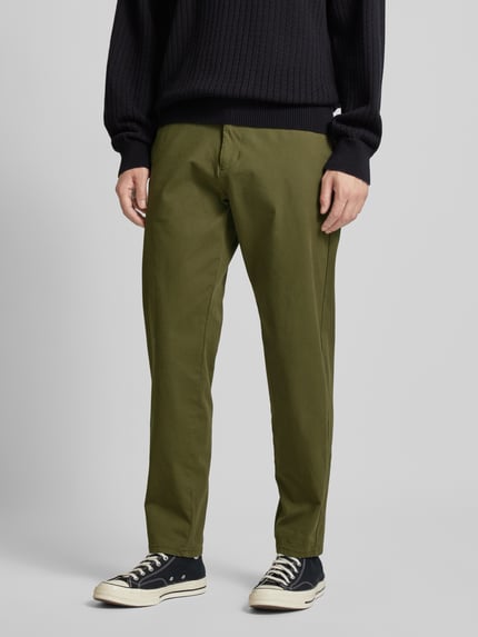 ONLY & SONS Stoffhose mit französischen Eingrifftaschen Modell 'FREE' Oliv 4