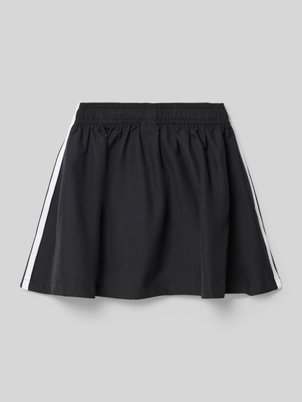 adidas Originals Uitlopende Sport fashion-Rok met contraststrepen Zwart - 3