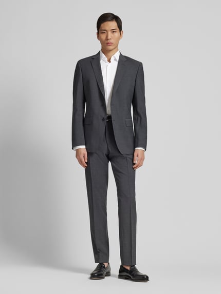 OLYMP No. Six Super Slim Fit Businesshemd mit Kentkragen Weiss 1