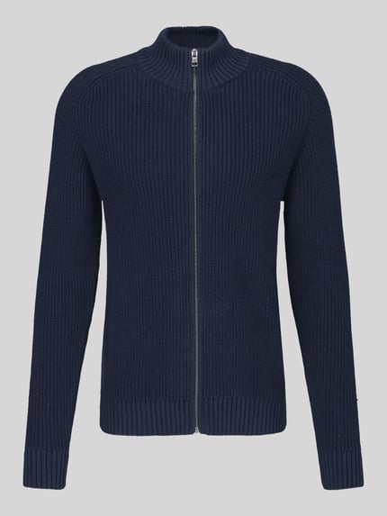 s.Oliver RED LABEL Strickjacke mit Reißverschluss Marine 2