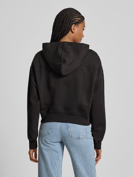Calvin Klein Jeans Oversized Sweatjacke mit Kapuze Black 5