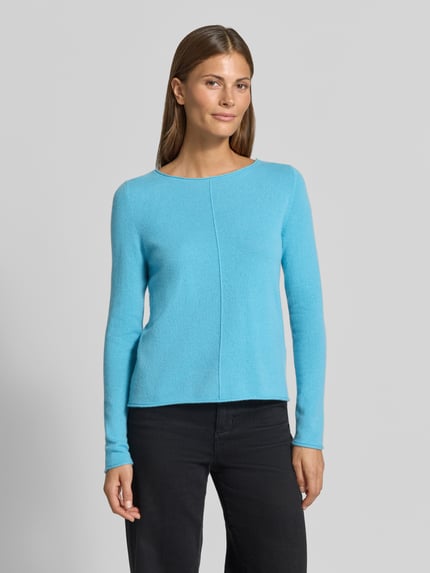 Christian Berg Woman Regular Fit Strickpullover aus reinem Kaschmir Tuerkis 4